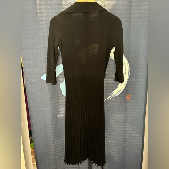 NWOT Classy Tristan & Iseut Black Wrap Dress XS - Picture 3 of 8